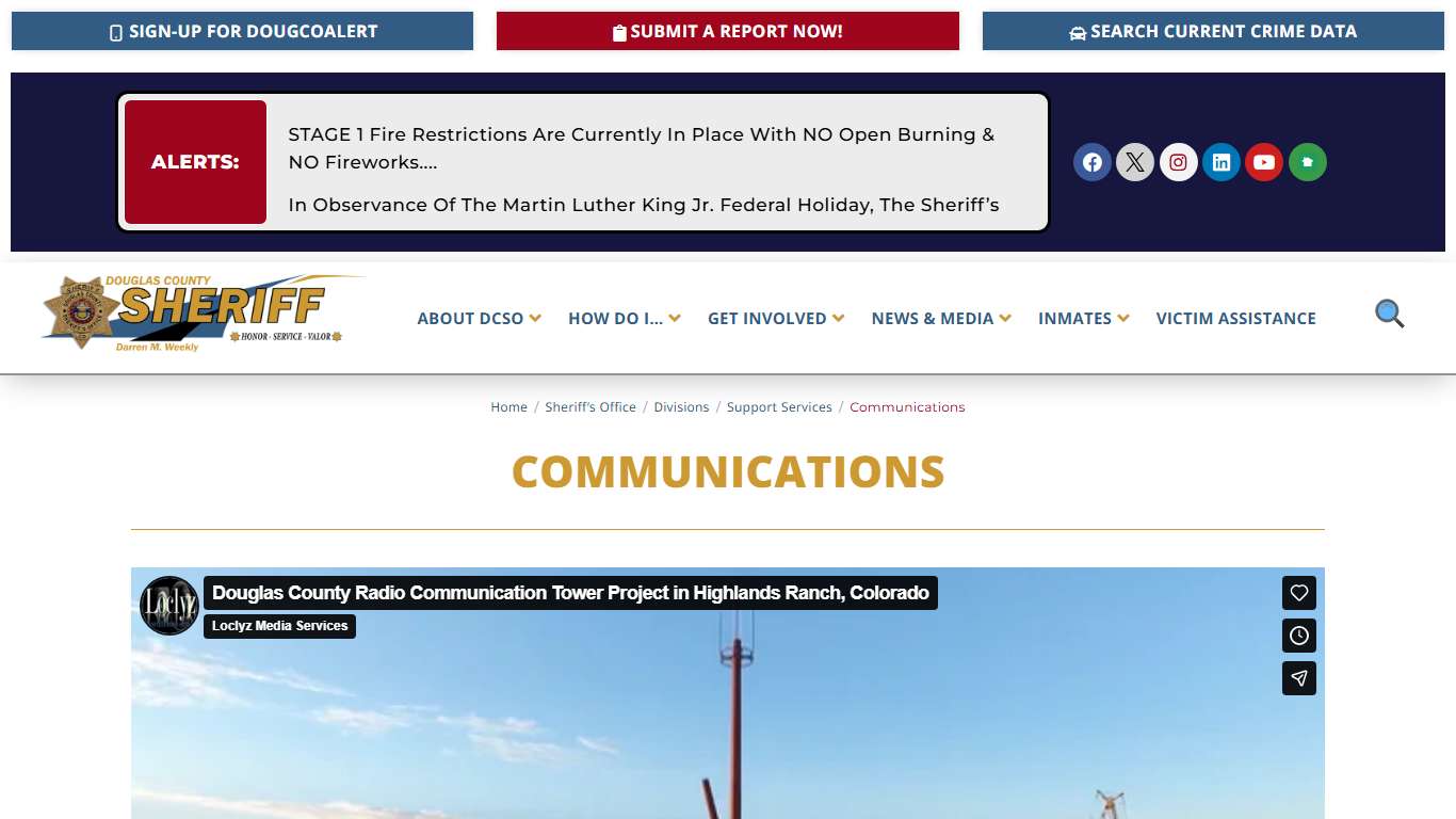 Communications - Douglas County Sheriff's Office